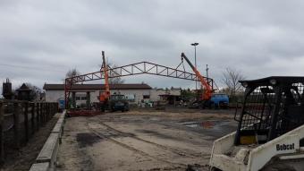 Будівництво кінного манежу с. Мала Вільшанка, Київська область 3