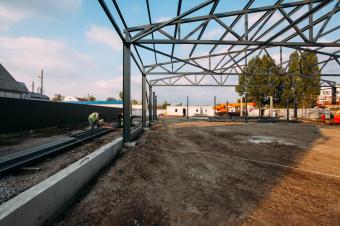 Будівництво складу загального призначення з офісними приміщеннями м. Біла Церква 2