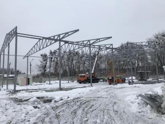 Проектування, реконструкція та будівництво складів на території підприємства ТОВ 