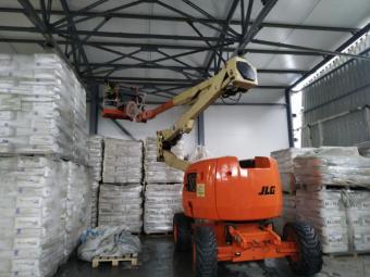 Проектування, реконструкція та будівництво складів на території підприємства ТОВ 