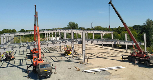 Будівництво швидкомонтованих будівель по області та Україні